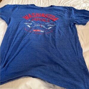 CCM Blue Washington Capitals Vintage T-Shirt